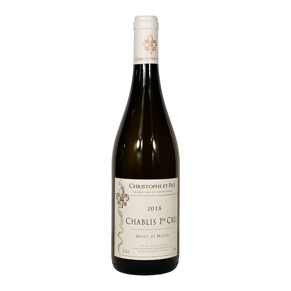 Domaine Christophe et fils Chablis 1er Cru Mont de Milieu 2017