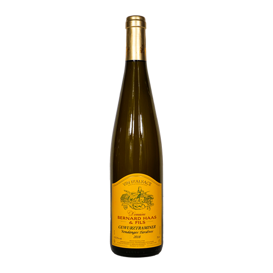 Bernard Haas Gewurztraminer vendages tardives 2018