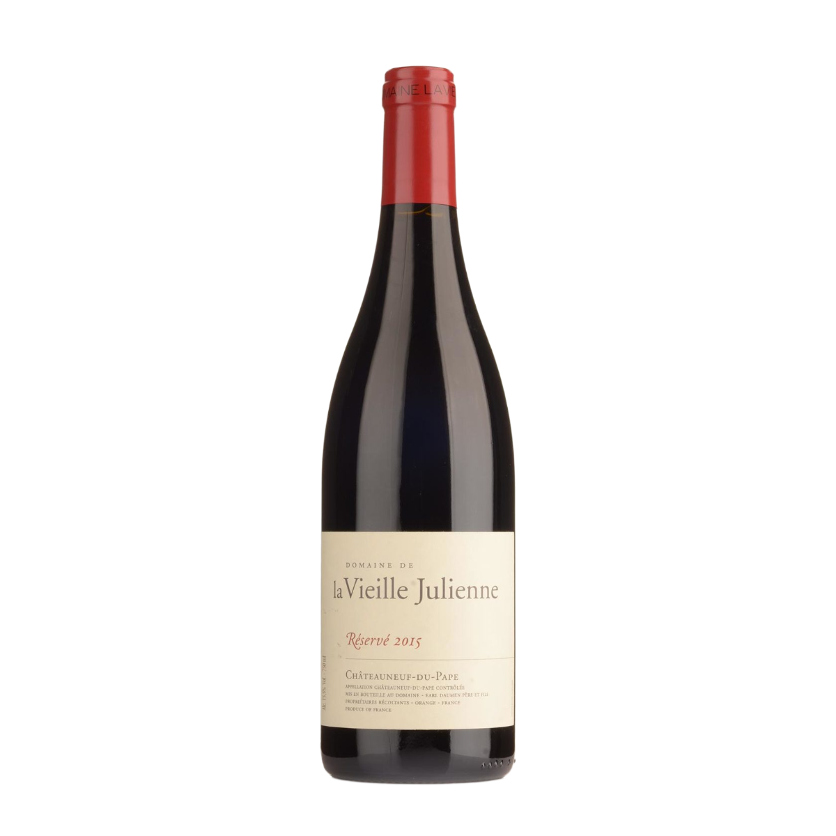 Domaine de La vieille Julienne Châteauneuf-du-Pape Rouge Réservé 2015