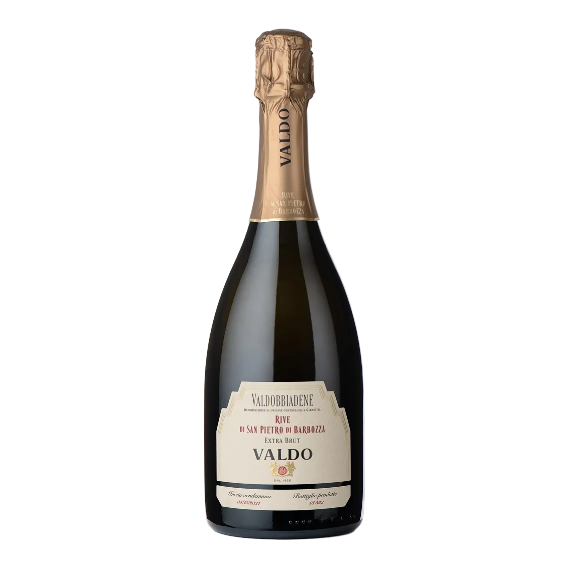 Valdo Valdobbiadene Superiore DOCG Mill Extra Brut Rive San NV