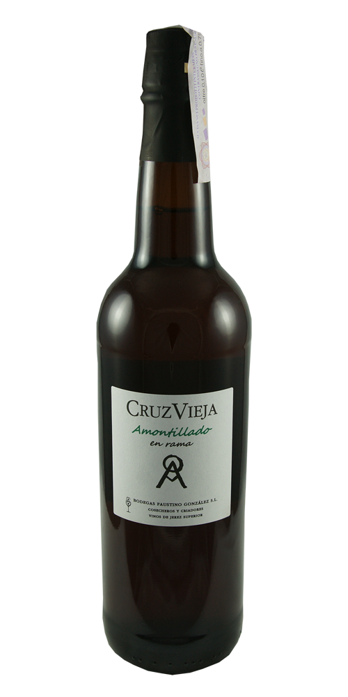 Faustino González Jerez Amontillado en Rama Cruz Vieja