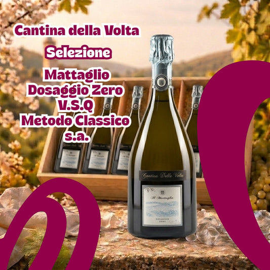 Selezione Cantina della Volta Mattaglio Dosaggio Zero V.S.Q Metodo Classico s.a (6 bt)