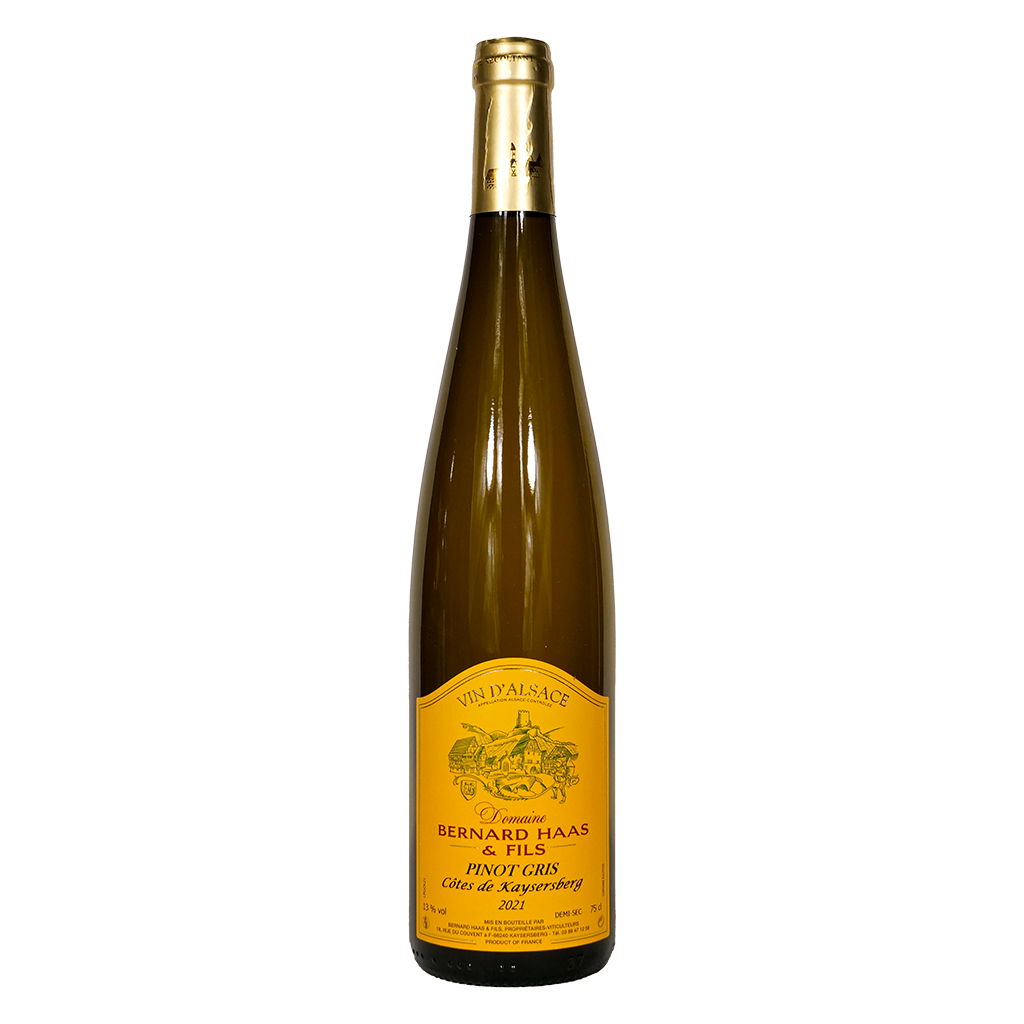 Bernard Haas Pinot Gris cotes de Kaysersberg 2021